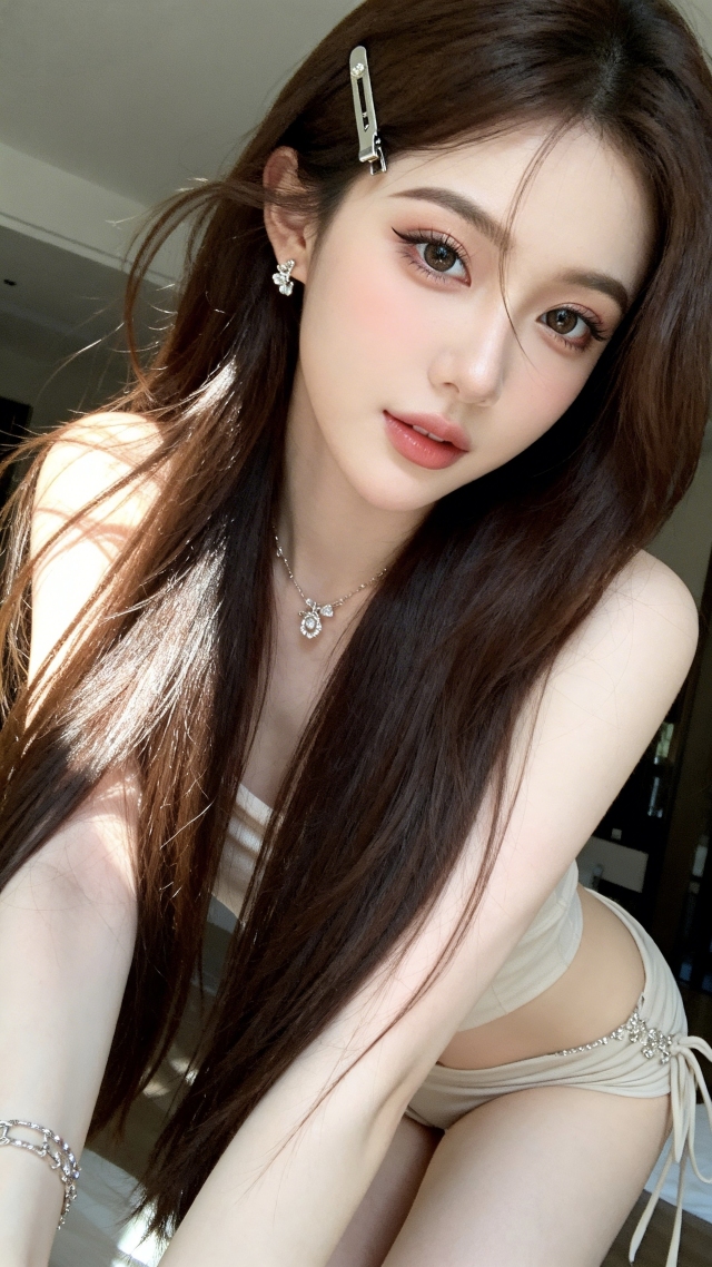 性感清纯美女三