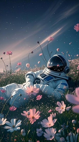 宇航员鲜花
