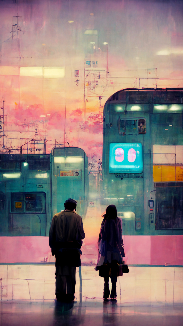 日系父與女