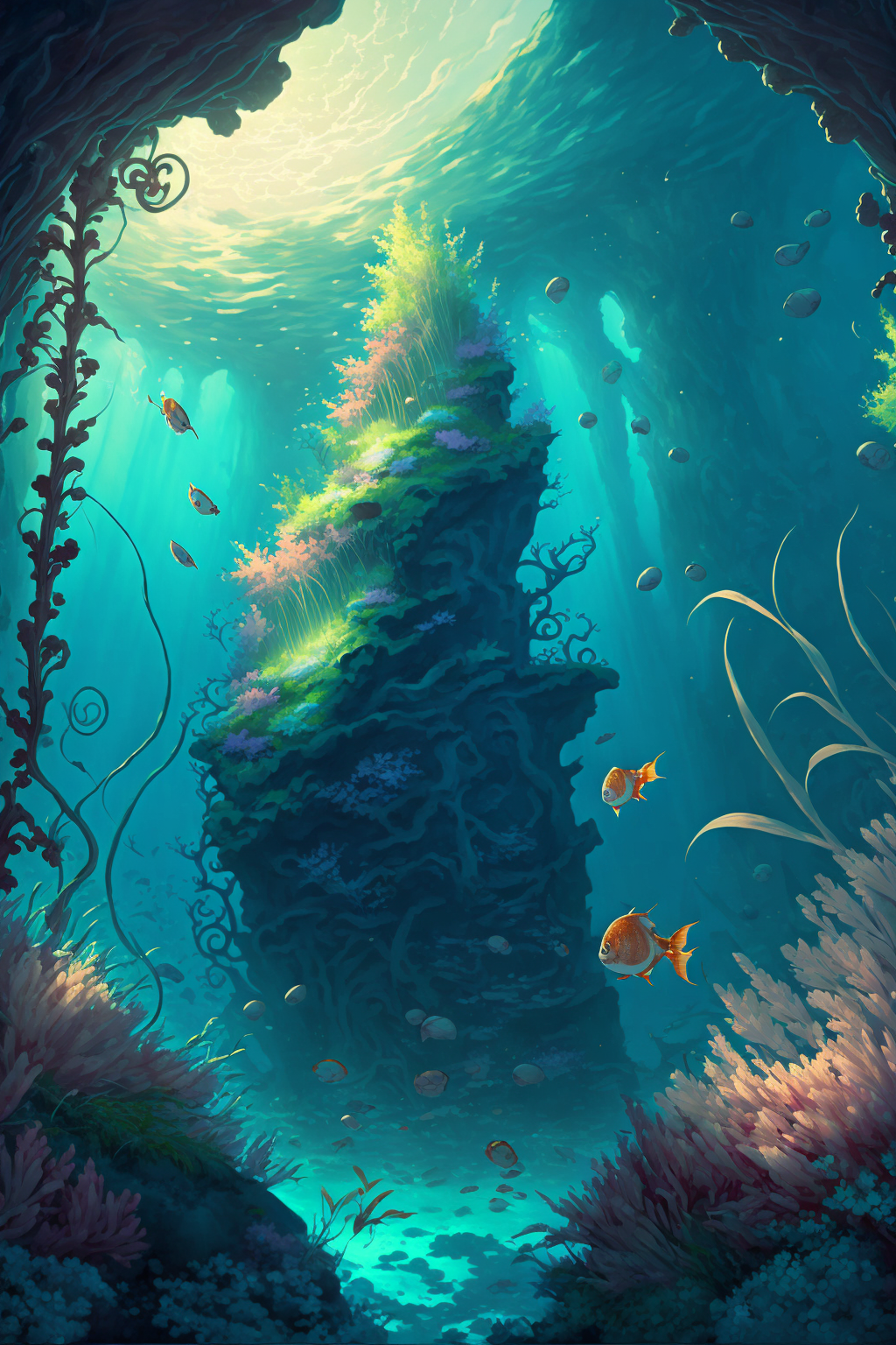 深海實景