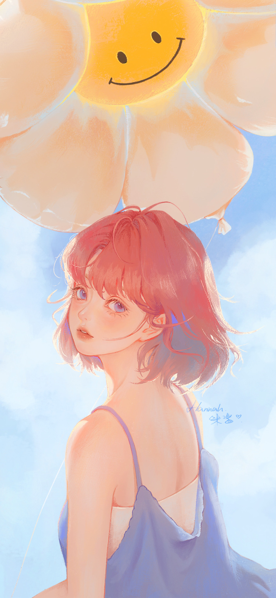 少女告白氣球