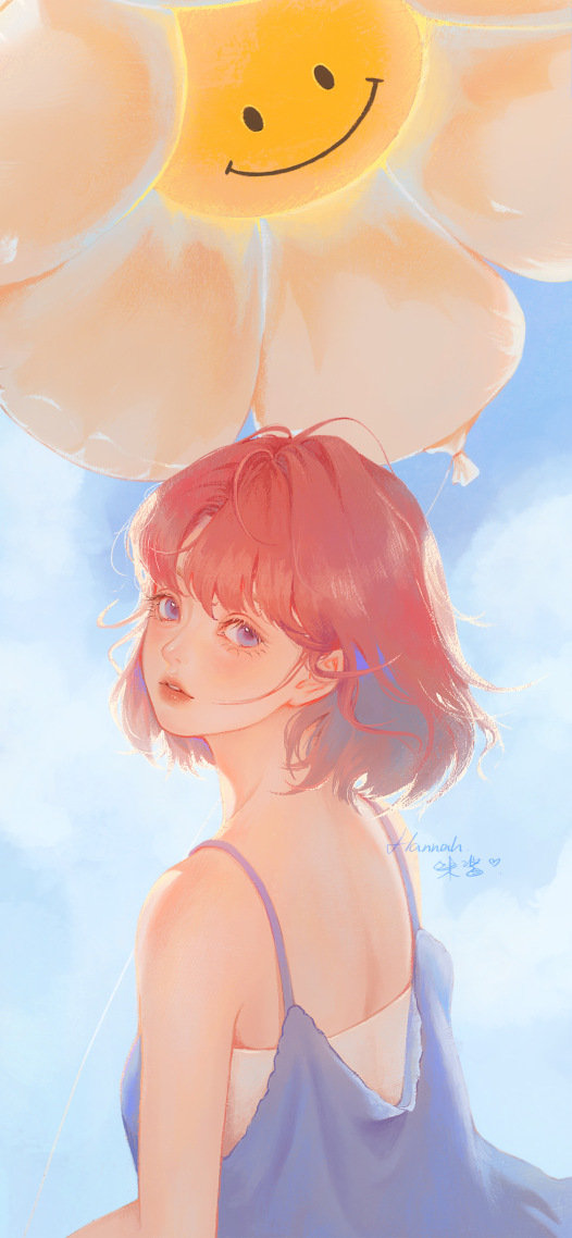 少女告白气球