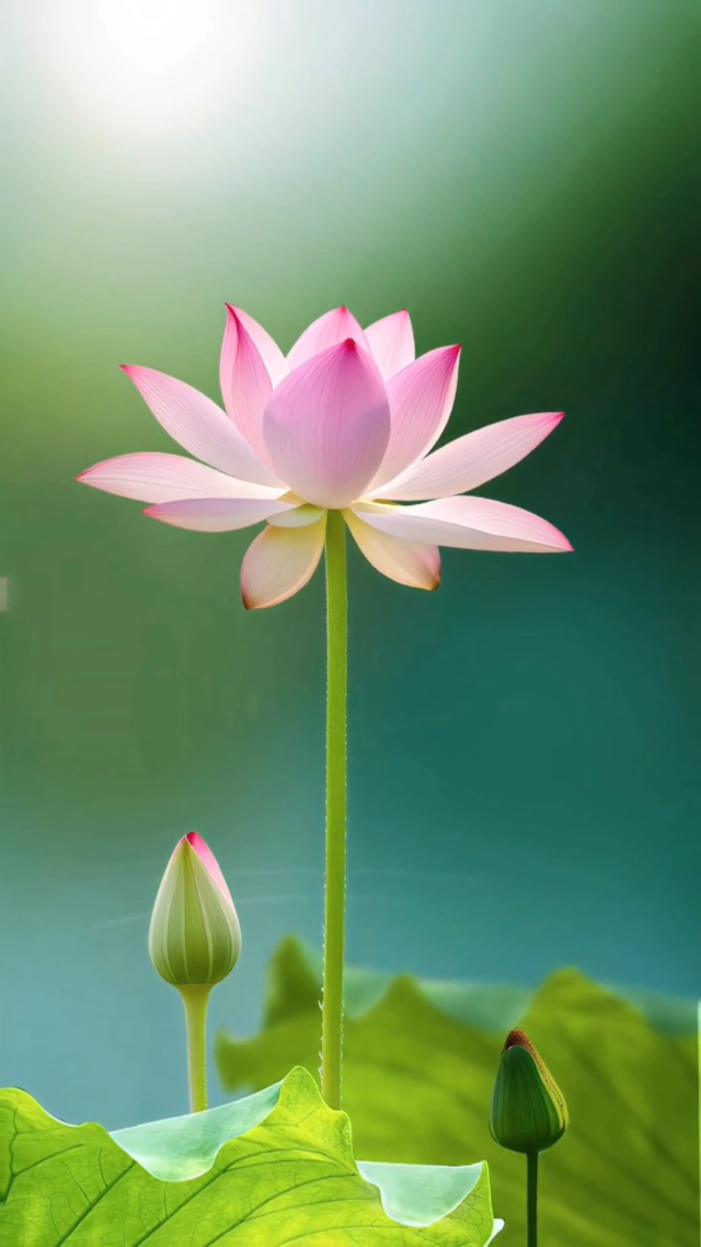 荷花治愈4K静态壁纸