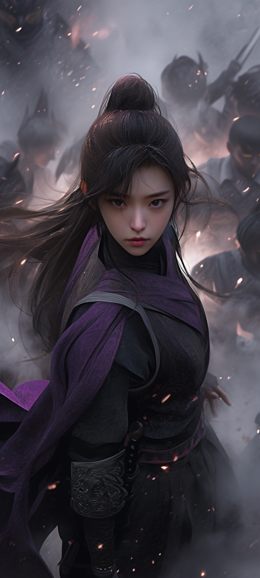 侠女(美女手机静态壁纸) - 美女手机壁纸下载 - 元气壁纸