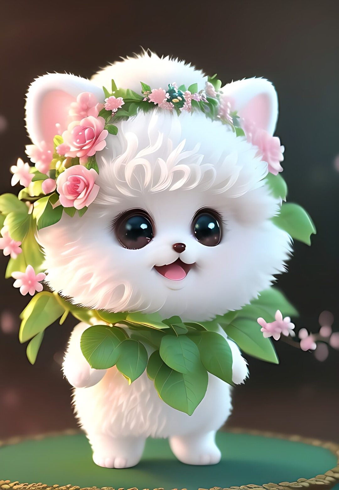 青春博美犬