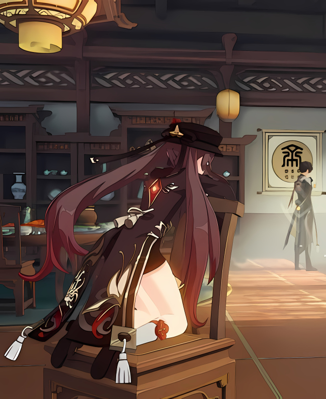 胡桃新春望鍾離