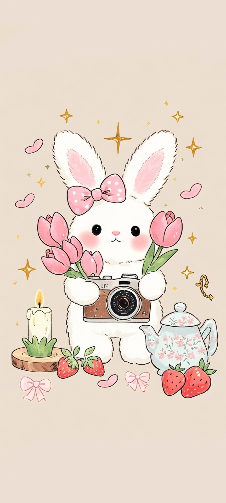 兔仔舉花萌拍小世界