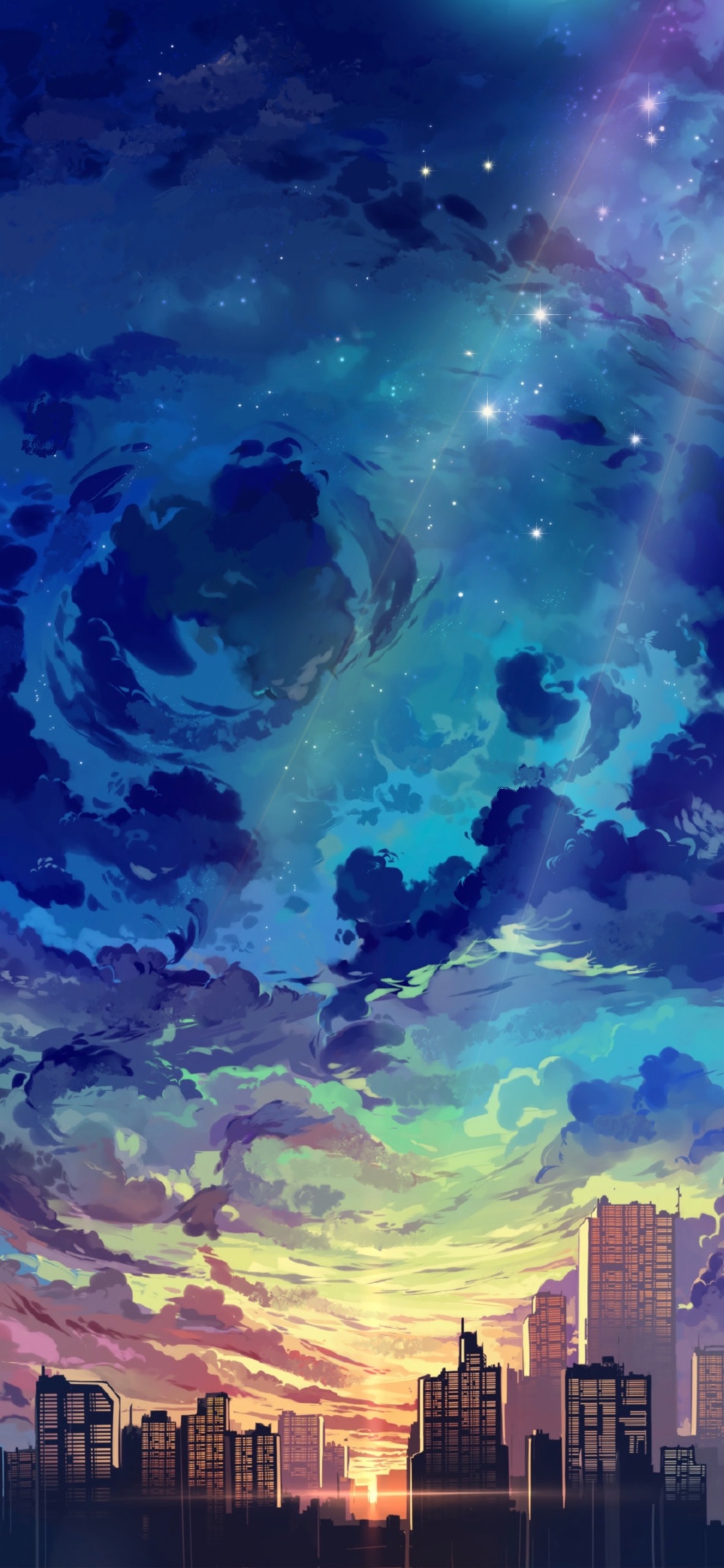 治愈星空靜態版