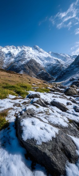 雪线之上，风与光的对白