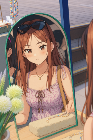墨镜美女