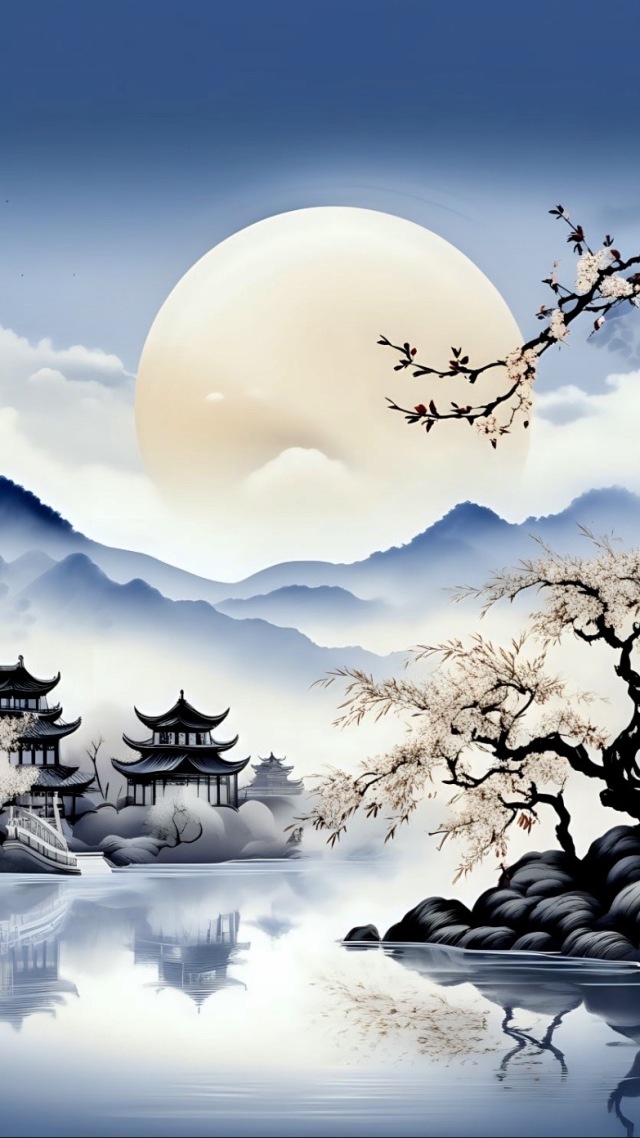 水墨江山