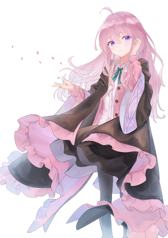 微信壁紙粉色系少女