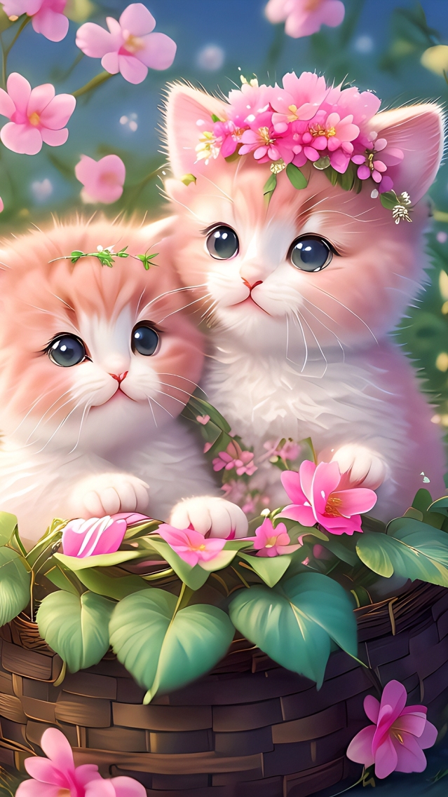 可爱猫咪?