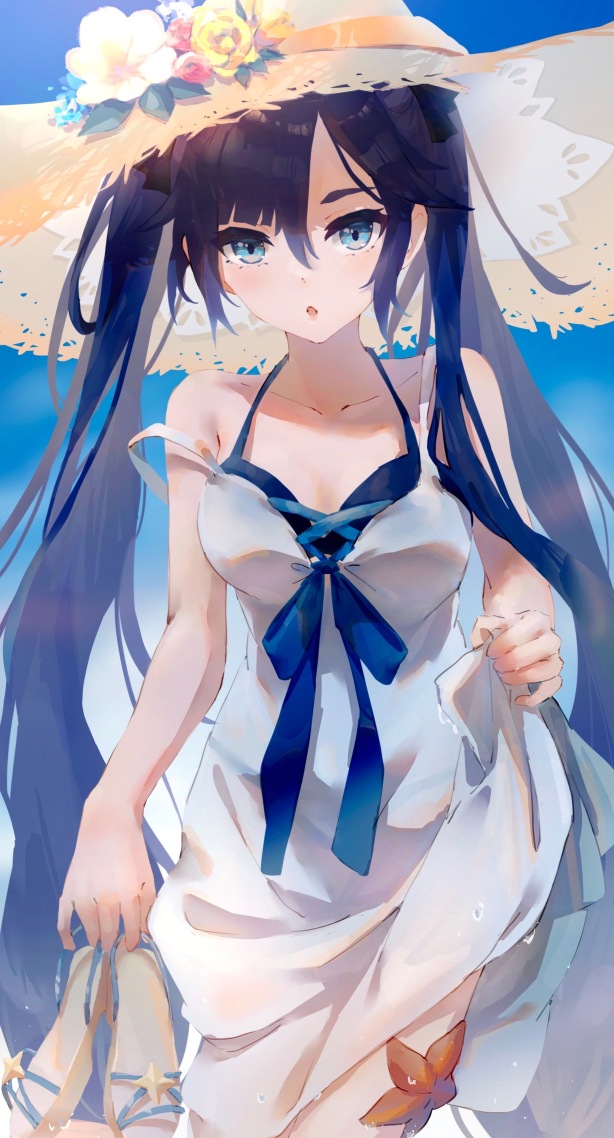 海灘少女