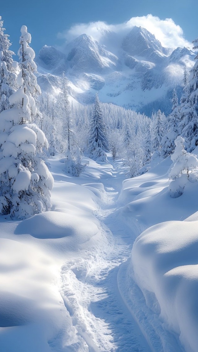 雪景好看