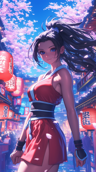 火舞中的不知火舞