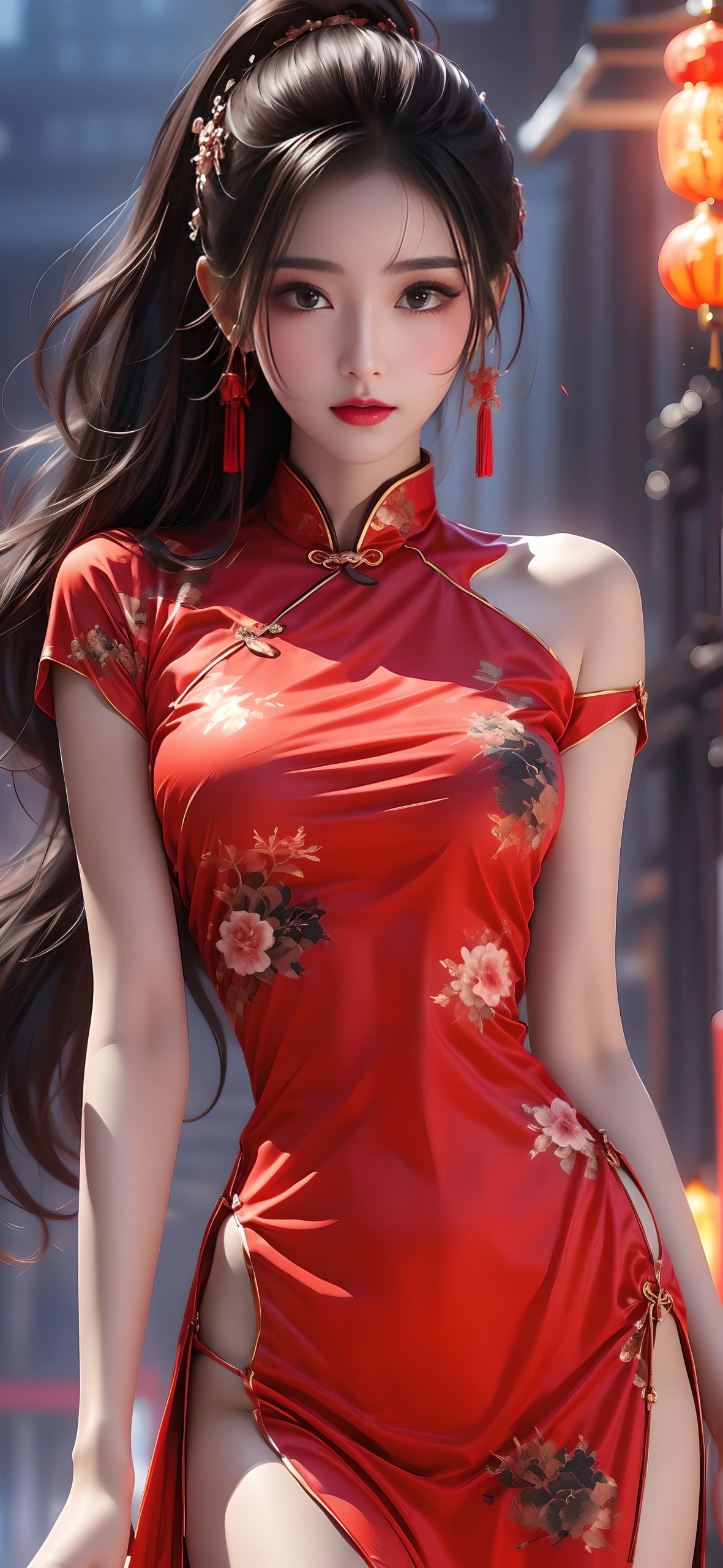 旗袍美女
