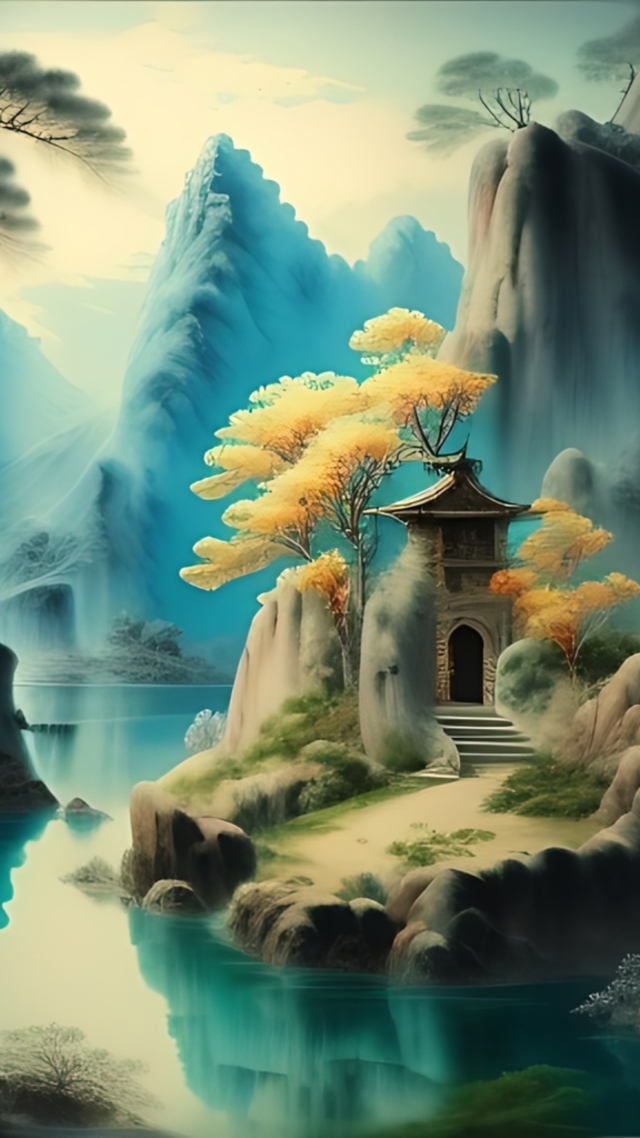 迷人的山水