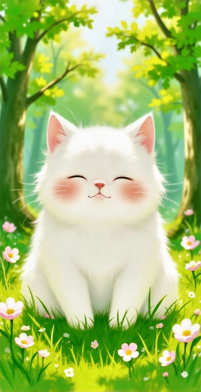 治愈猫咪插画系列