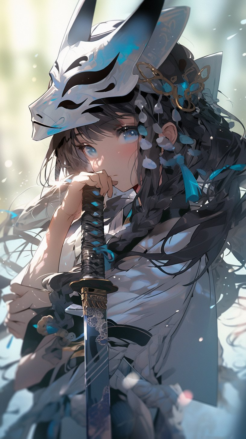 4K 狐與藍刀
