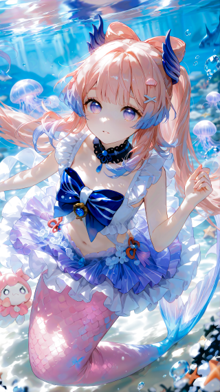 珊瑚宫星海-水下美人鱼