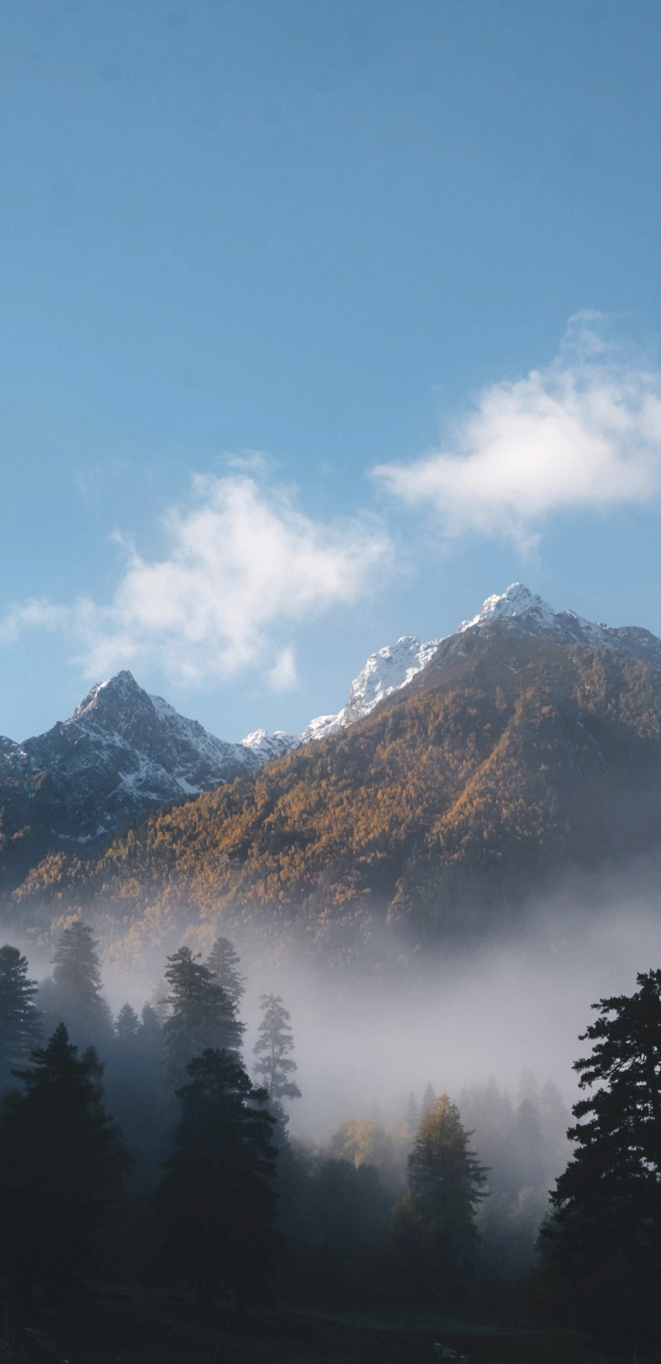 藍天白雲壁紙