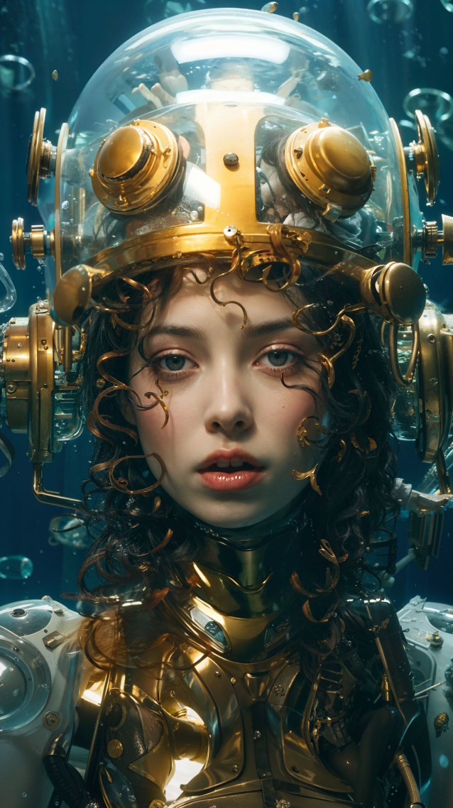 机械风格美女