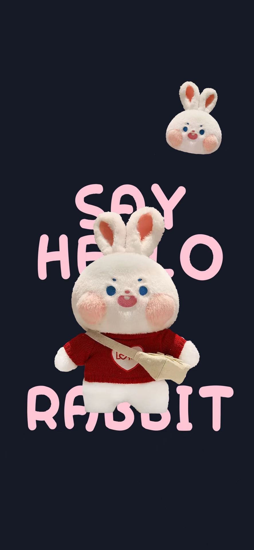 毛绒兔