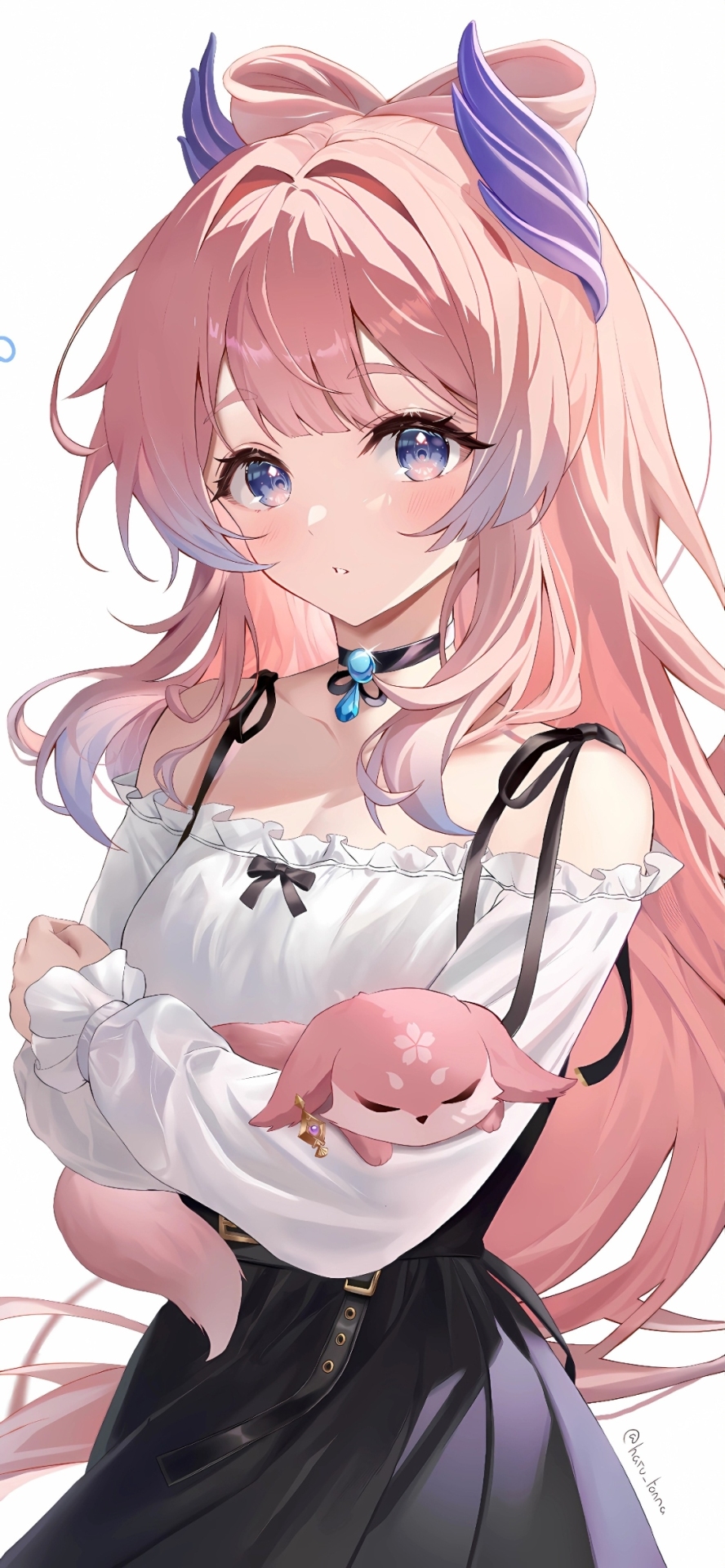 粉发女孩