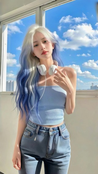 美女
