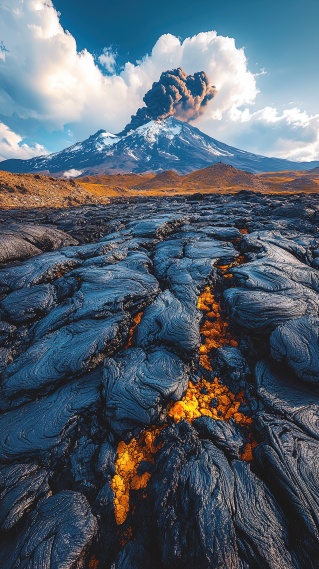 火山熔岩