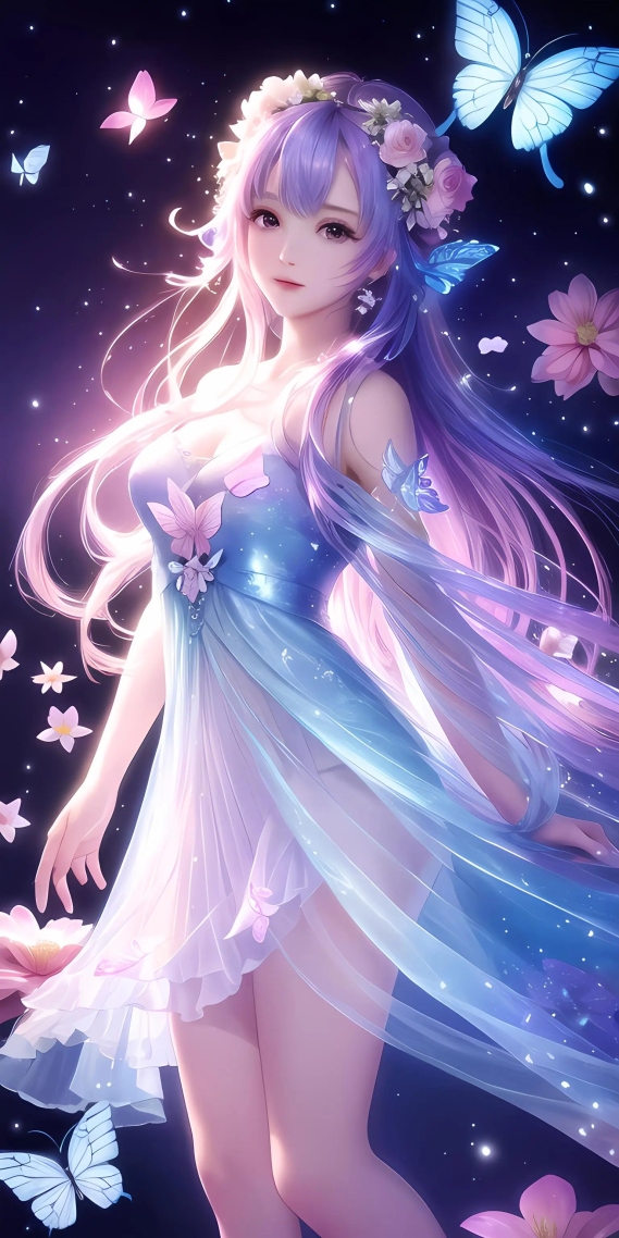 唯美幻蝶少女