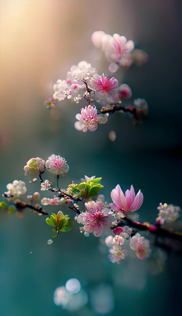 梅花、桃花