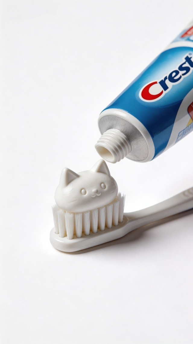 牙膏小猫