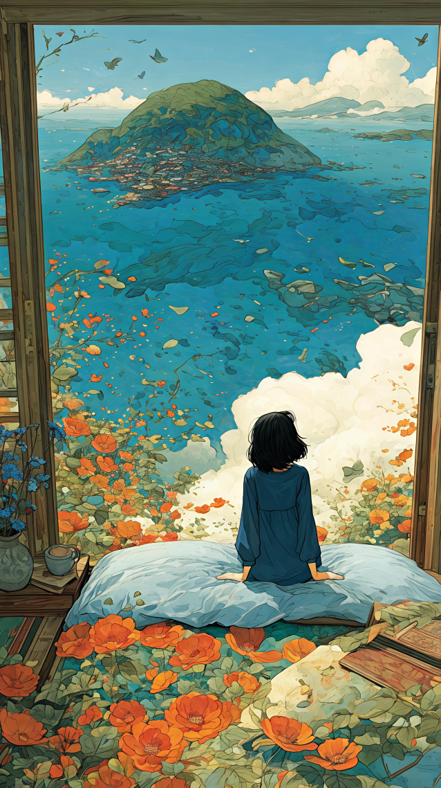 少女与她的奇幻窗景