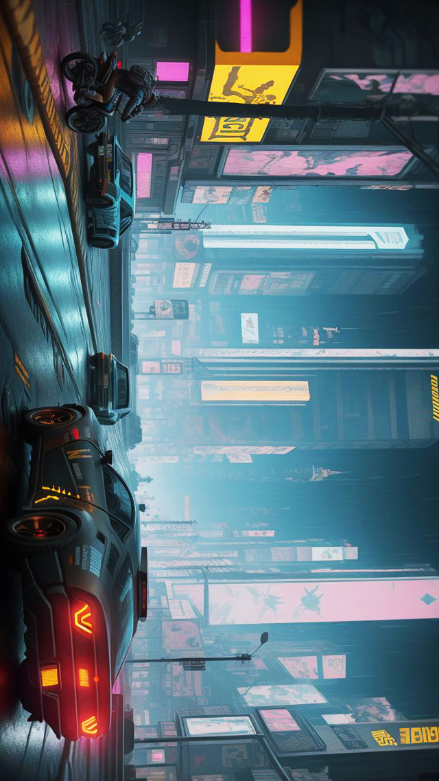 賽博朋克城市賽車1
