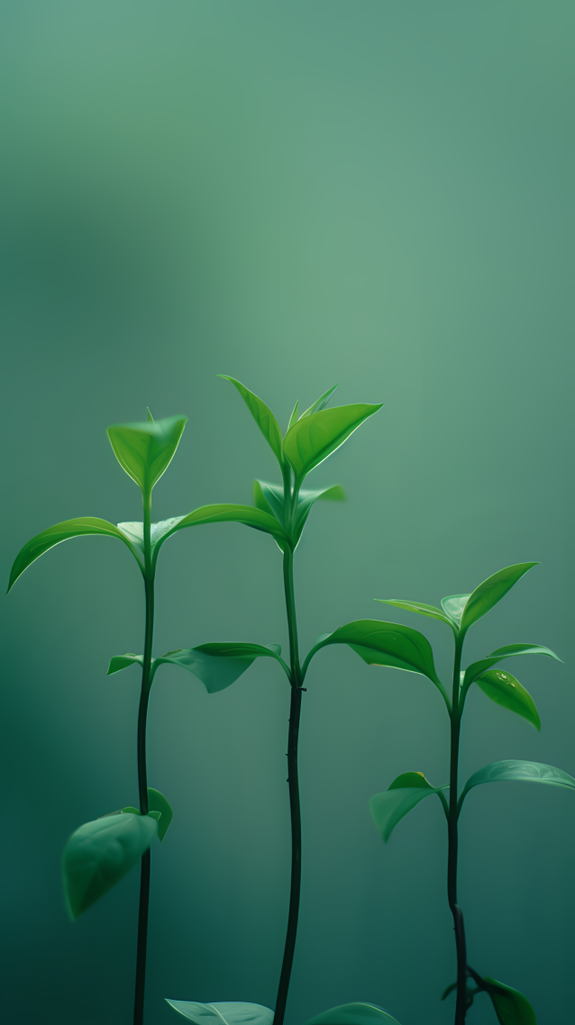 绿色清新小芽