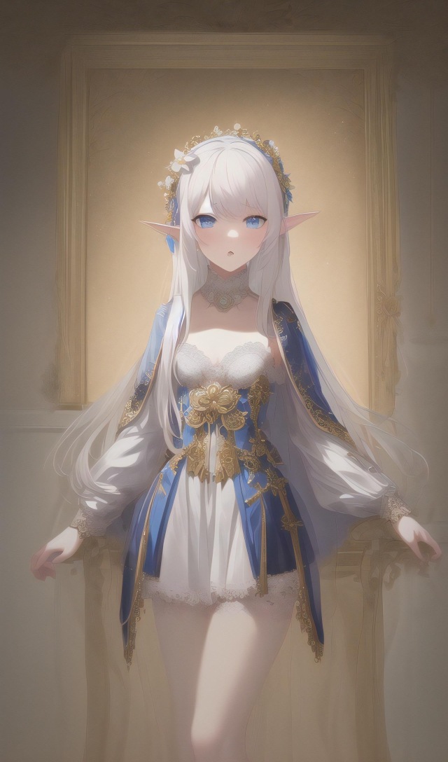 可愛精靈少女