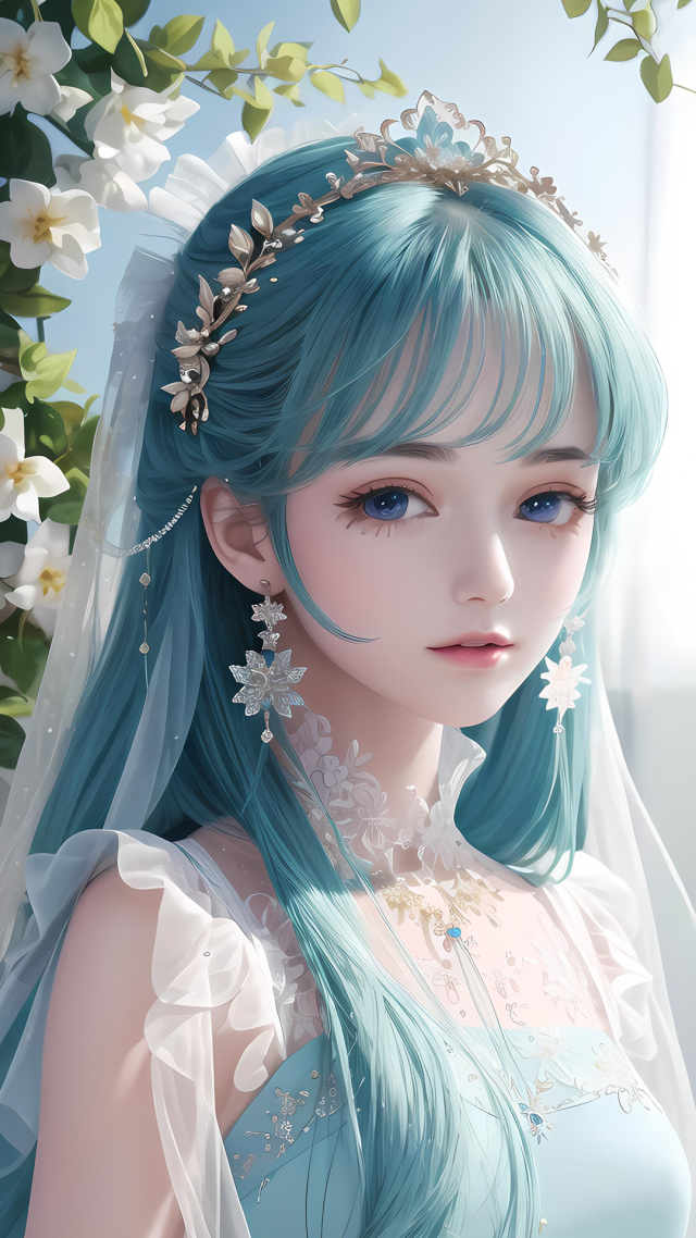 藍發小仙女