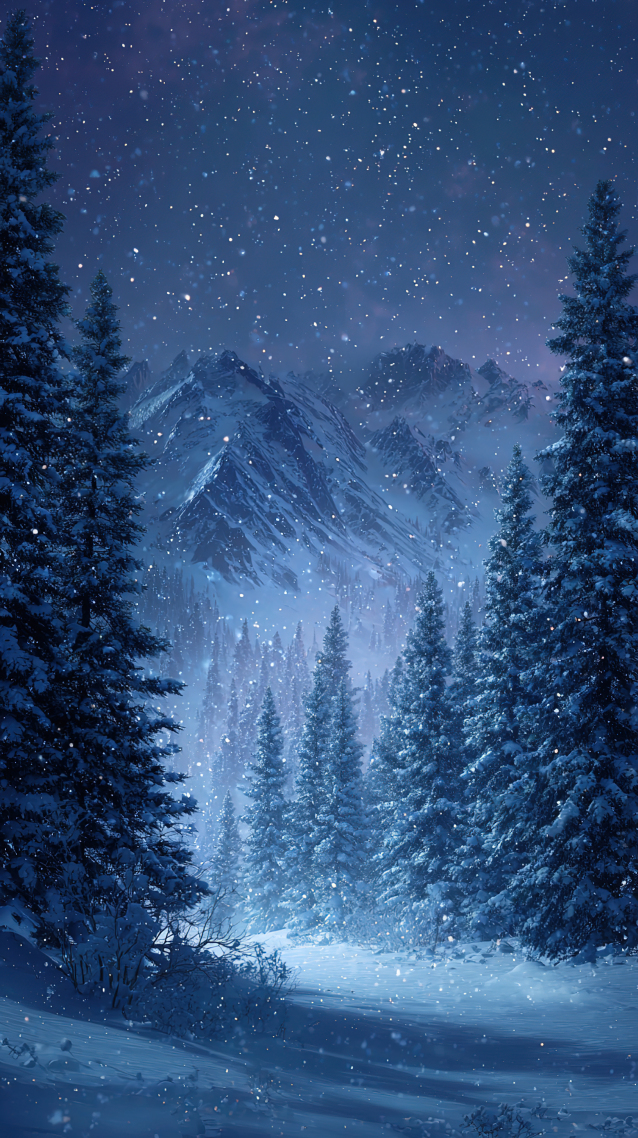 雪松林