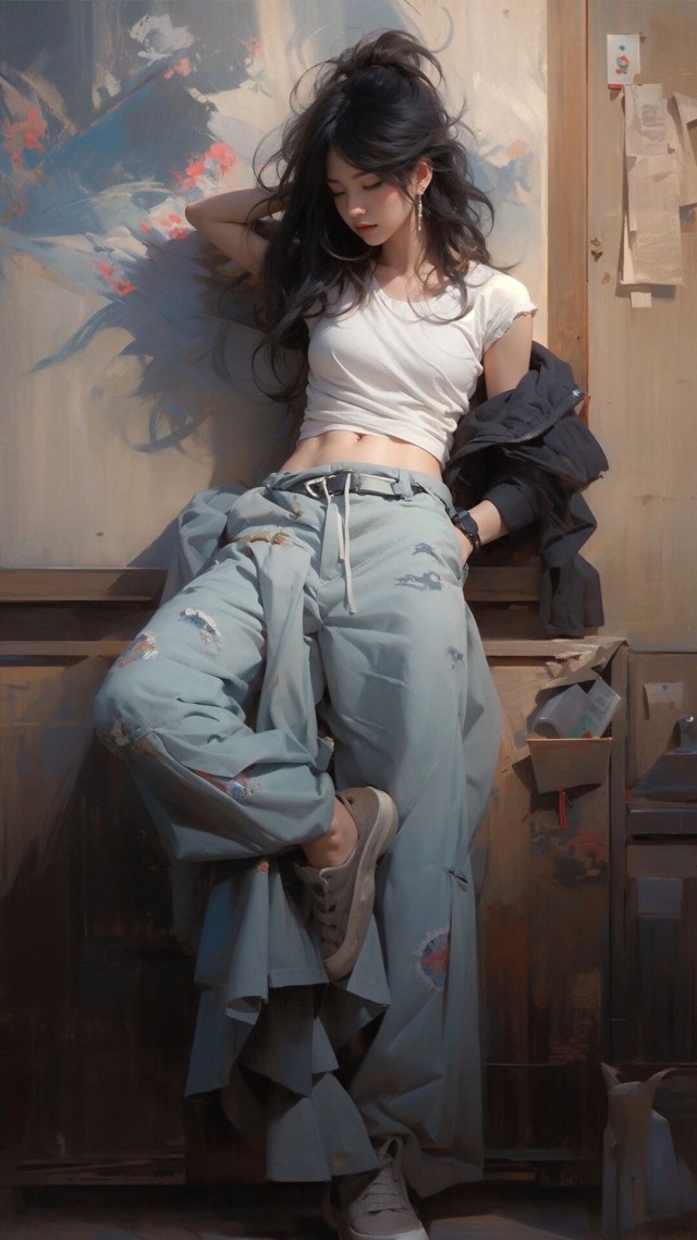 飙爽的美女登场