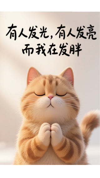 发胖猫咪