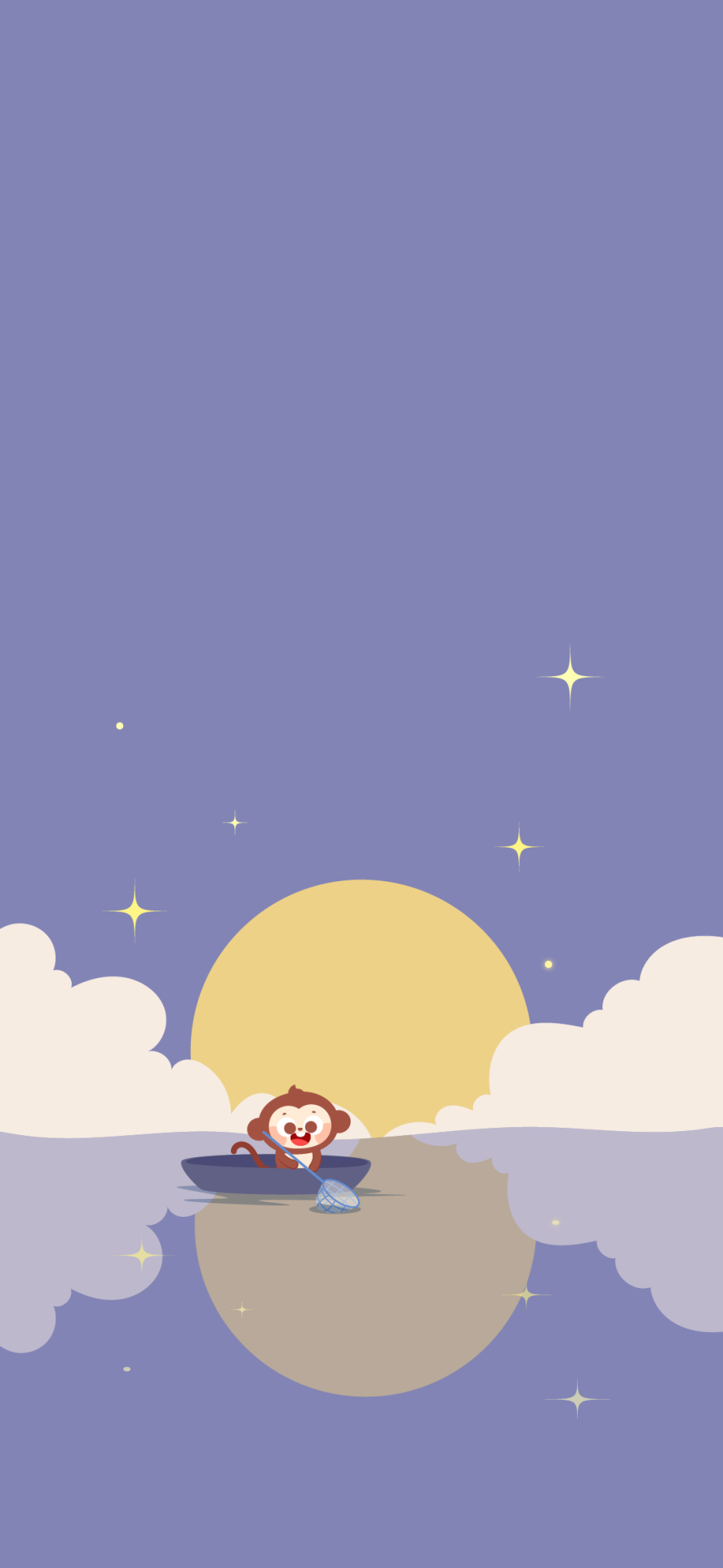 唯美星空月圓夜