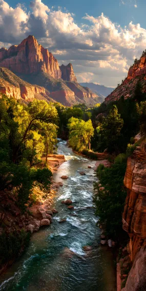  锡安峡谷的鎏金时刻