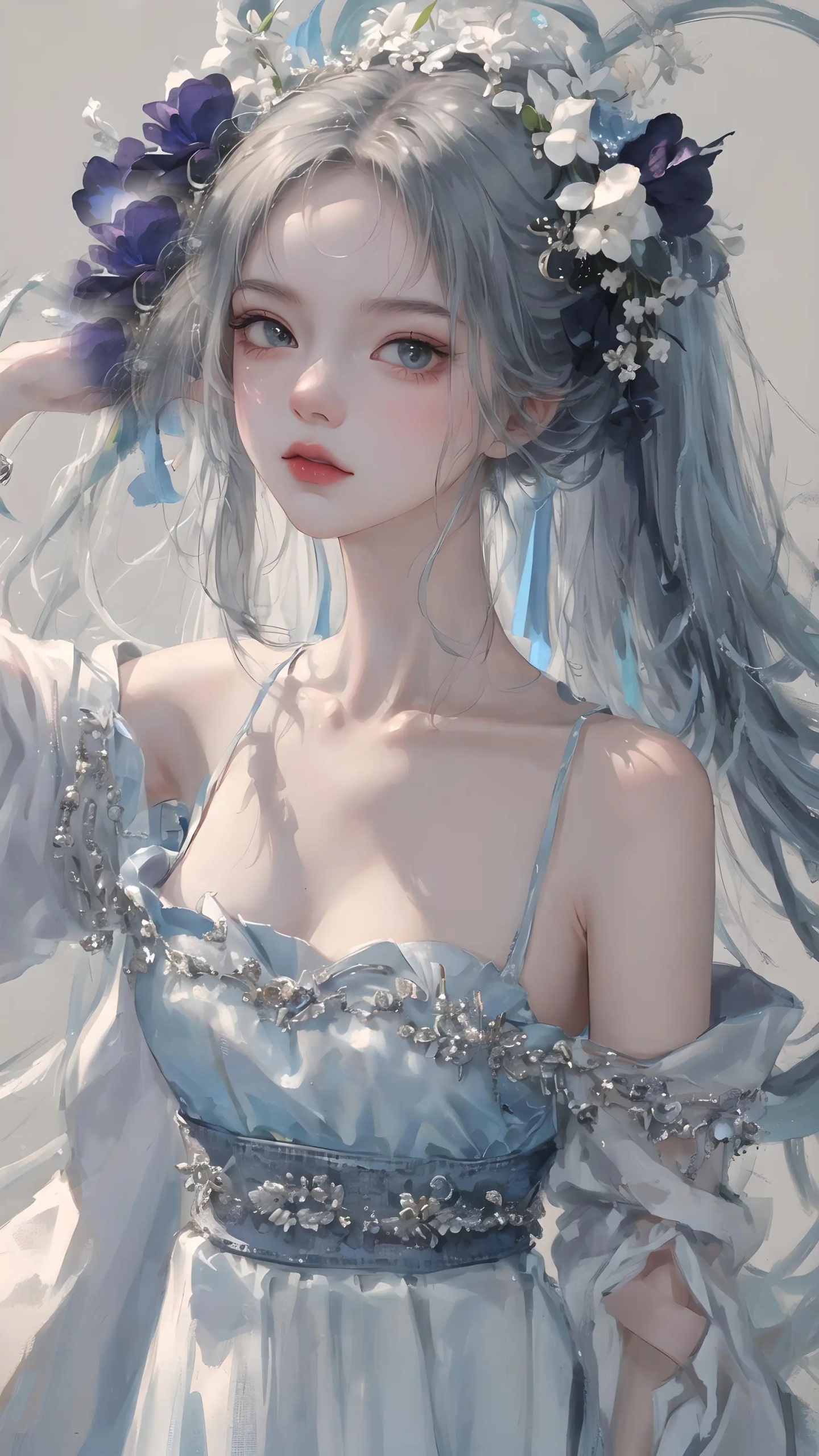 二次元大眼美少女