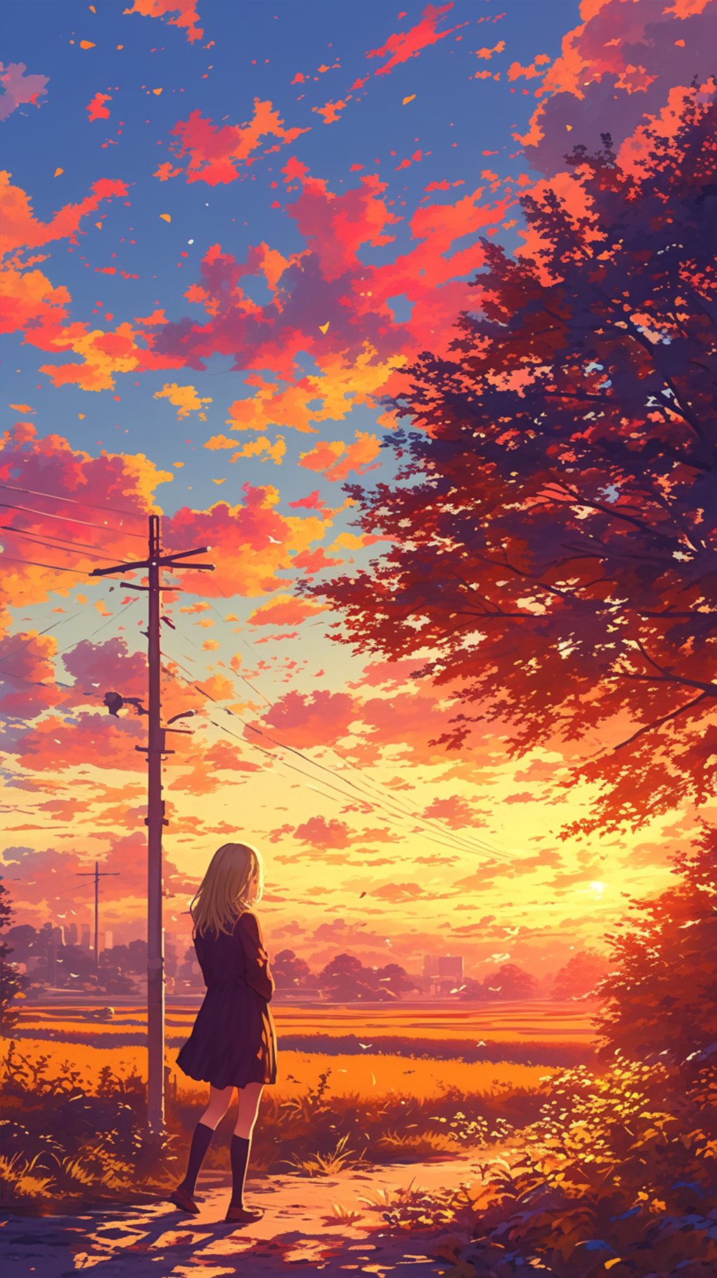 夕陽