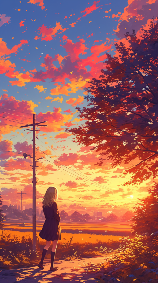 夕陽
