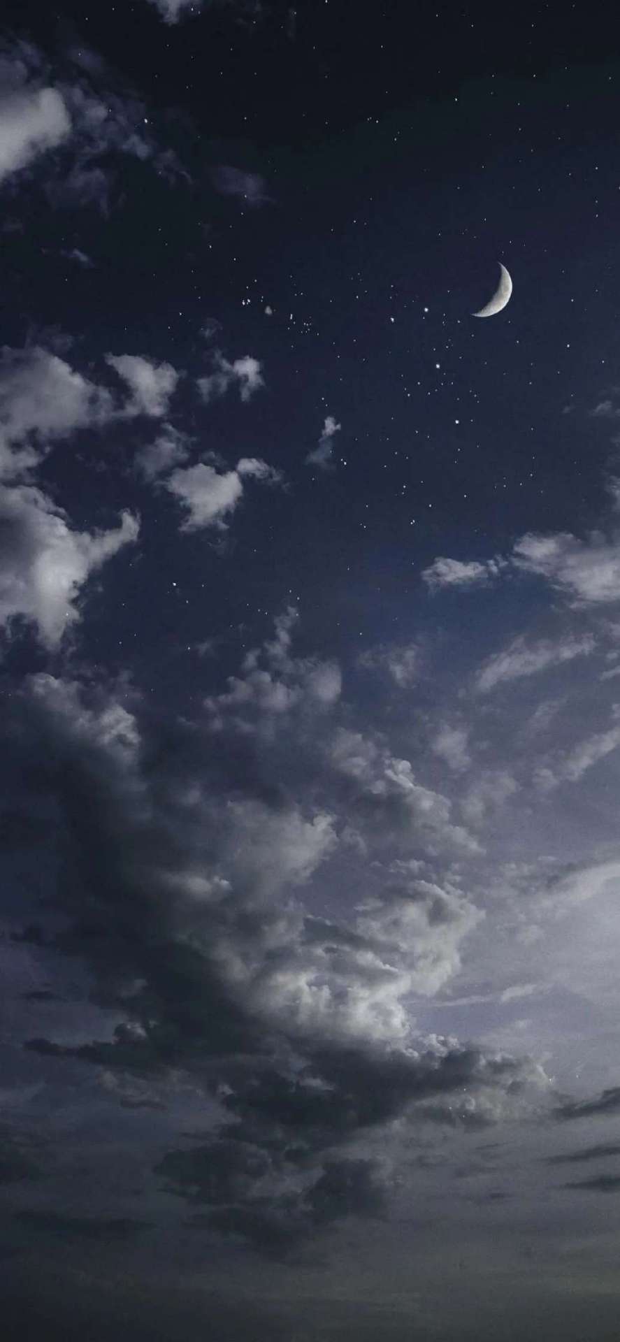 白雲天空