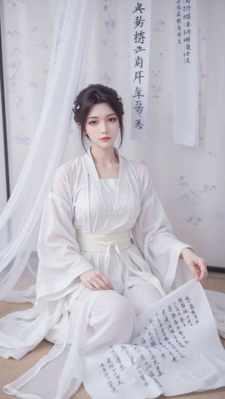 一袭白衣