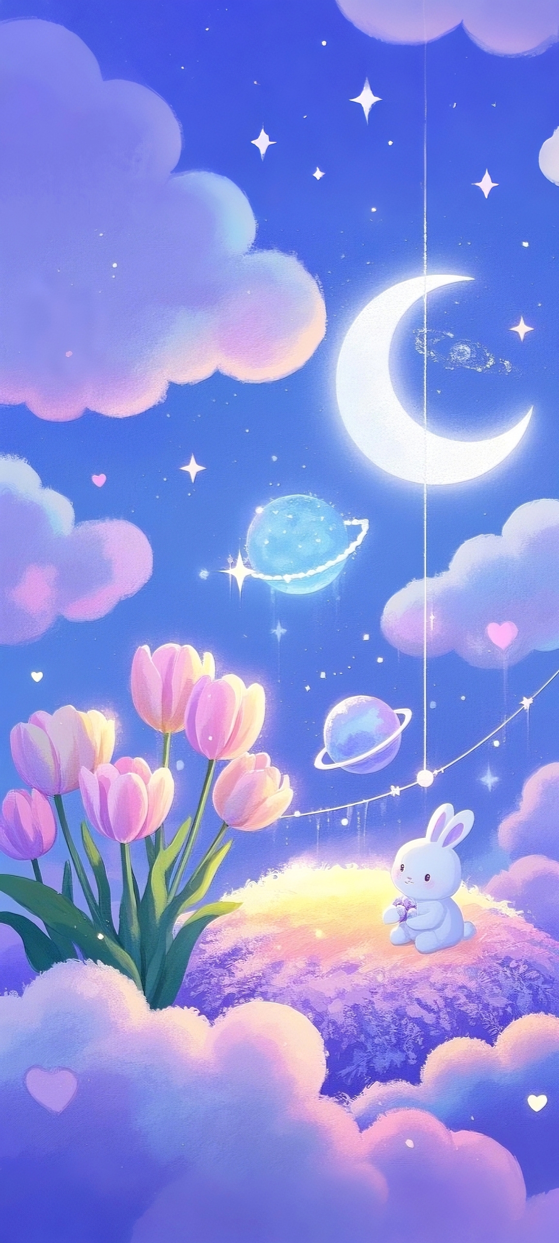 月云之下的小兔寻星之旅